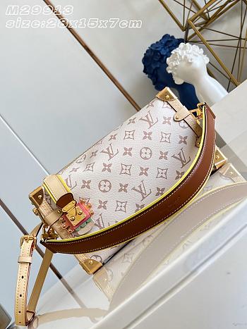 Okify Louis Vuitton Side Trunk East West MM LV Crafty Bag M29913 28x15x7cm