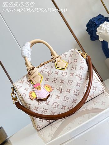 Okify Louis Vuitton Speedy Band 25 Soft LV Crafty Bag M2A038 26x19x15cm