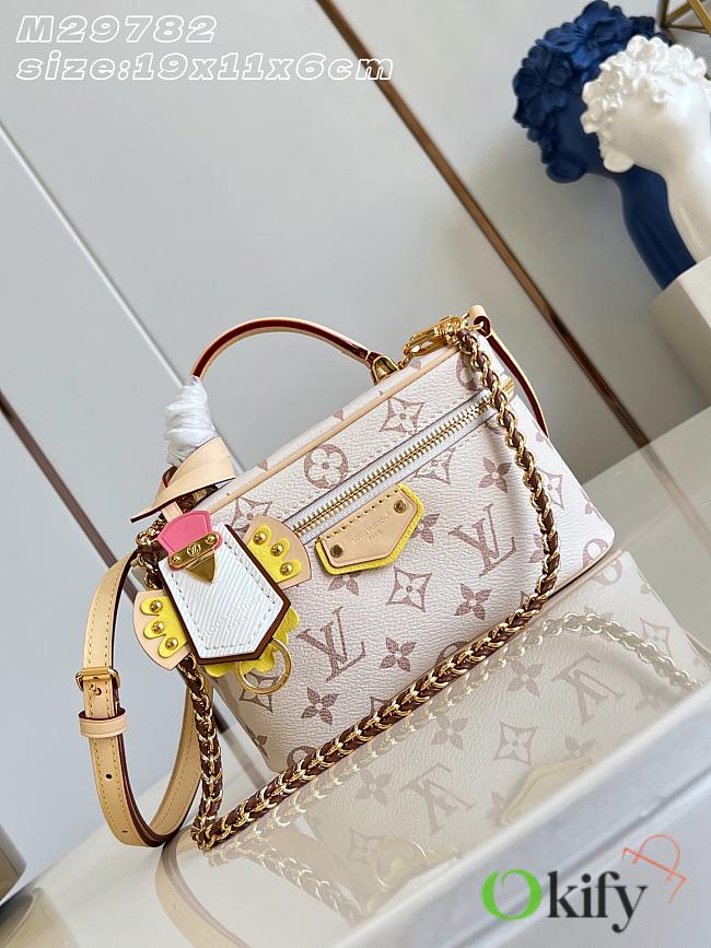 Okify Louis Vuitton Vanity Chain Pouch Bag M29782 19x11x6cm - 1
