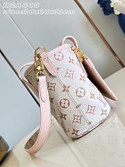 Okify Louis Vuitton Neverfull Inside Out BB Strap Bag Pink M2A466 26x16x11cm - 4
