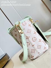 Okify Louis Vuitton Neverfull Inside Out BB Strap Bag Green M2A465 26x16x11cm - 6