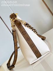 Okify Louis Vuitton Mini Multipass Bag White M2A840 17x18x9cm - 4