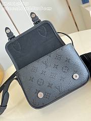 Okify Louis Vuitton Satchel Bag Black M2A259 19x15x6cm - 6