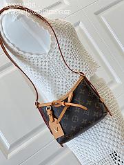 Okify Louis Vuitton Nano Carryall Bag Brown M2A711 16x15x9cm - 4