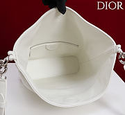 Okify Dior Toujours Hobo Bag Ivory White 22.5x14x7.5cm - 2