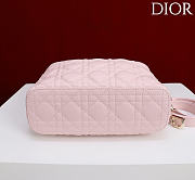Okify Dior Toujours Hobo Bag Dusty Pink 22.5x14x7.5cm - 3