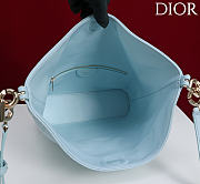 Okify Dior Toujours Hobo Bag Baby Blue 22.5x14x7.5cm - 3