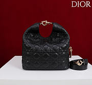 Okify Dior Toujours Hobo Bag Black 22.5x14x7.5cm - 4