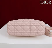 Okify Dior Toujours Hobo Bag Blush Pink 22.5x14x7.5cm - 4