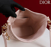 Okify Dior Toujours Hobo Bag Blush Pink 22.5x14x7.5cm - 5