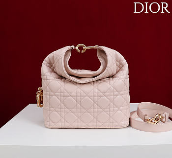 Okify Dior Toujours Hobo Bag Blush Pink 22.5x14x7.5cm