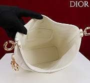 Okify Dior Toujours Hobo Bag Off White 22.5x14x7.5cm - 4