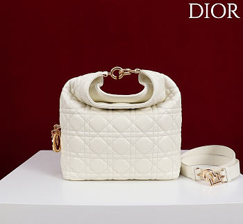 Okify Dior Toujours Hobo Bag Off White 22.5x14x7.5cm