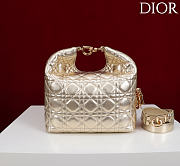 Okify Dior Toujours Hobo Bag Light Gold 22.5x14x7.5cm - 4