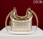 Okify Dior Toujours Hobo Bag Light Gold 22.5x14x7.5cm - 3