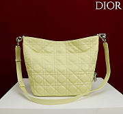 Okify Dior Toujours Hobo Bag Yellow 22.5x14x7.5cm - 4