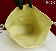 Okify Dior Toujours Hobo Bag Yellow 22.5x14x7.5cm - 3