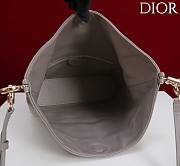 Okify Dior Toujours Hobo Bag Gray 22.5x14x7.5cm - 5