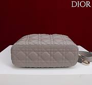 Okify Dior Toujours Hobo Bag Gray 22.5x14x7.5cm - 2