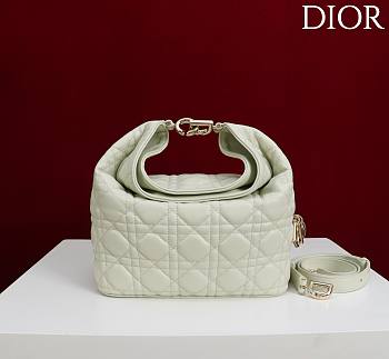 Okify Dior Toujours Hobo Bag Light Sage Green 22.5x14x7.5cm