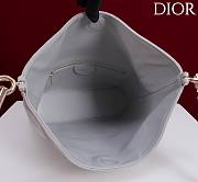 Okify Dior Toujours Hobo Bag Light Purple Suede 22.5x14x7.5cm - 6