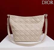 Okify Dior Toujours Hobo Bag Beige 22.5x14x7.5cm - 6