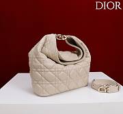 Okify Dior Toujours Hobo Bag Beige 22.5x14x7.5cm - 4