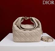 Okify Dior Toujours Hobo Bag Beige 22.5x14x7.5cm - 1