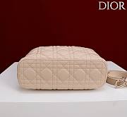 Okify Dior Toujours Hobo Bag Nude 22.5x14x7.5cm - 6