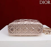 Okify Dior Toujours Hobo Bag Rose Gold 22.5x14x7.5cm - 4
