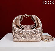 Okify Dior Toujours Hobo Bag Rose Gold 22.5x14x7.5cm - 1