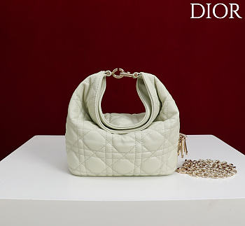 Okify Dior Toujours Hobo Bag Sage Green 17.5x19x7cm