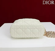 Okify Dior Toujours Hobo Bag Sage Green 17.5x19x7cm - 4