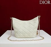Okify Dior Toujours Hobo Bag Sage Green 17.5x19x7cm - 3