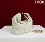 Okify Dior Toujours Hobo Bag Sage Green 17.5x19x7cm - 2