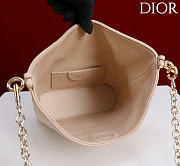 Okify Dior Toujours Hobo Bag Nude 17.5x19x7cm - 5