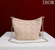 Okify Dior Toujours Hobo Bag Nude 17.5x19x7cm - 3