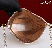 Okify Dior Toujours Hobo Bag Rose Gold 17.5x19x7cm - 2