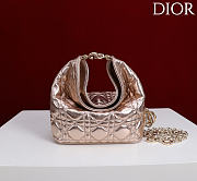Okify Dior Toujours Hobo Bag Rose Gold 17.5x19x7cm - 1
