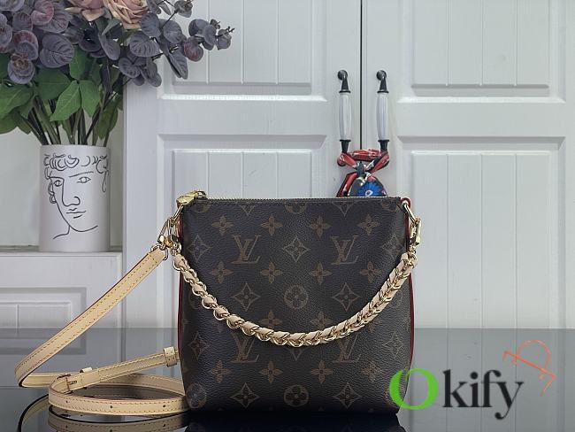 Okify Louis Vuitton Multipass Mini Bag Brown Monogram M29099 17.5x18x9.5cm - 1