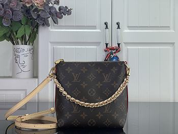 Okify Louis Vuitton Multipass Mini Bag Brown Monogram M29099 17.5x18x9.5cm