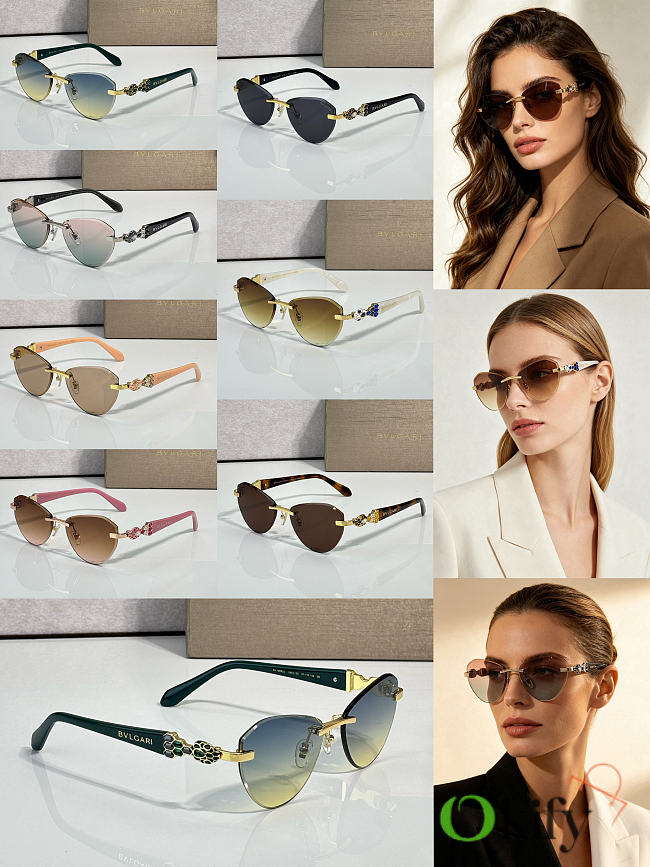 Okify Bvlgari BV 1808LU Sunglasses  - 1