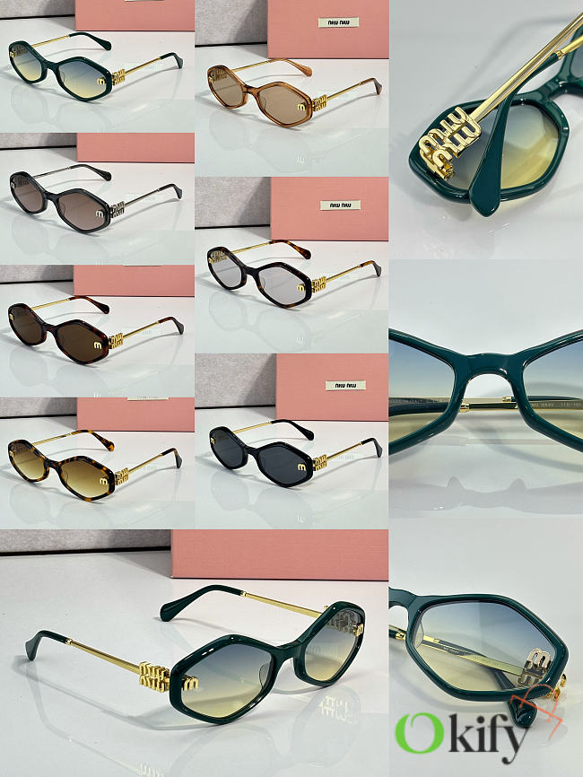 Okify MiuMiu MU 156AV Sunglasses  - 1