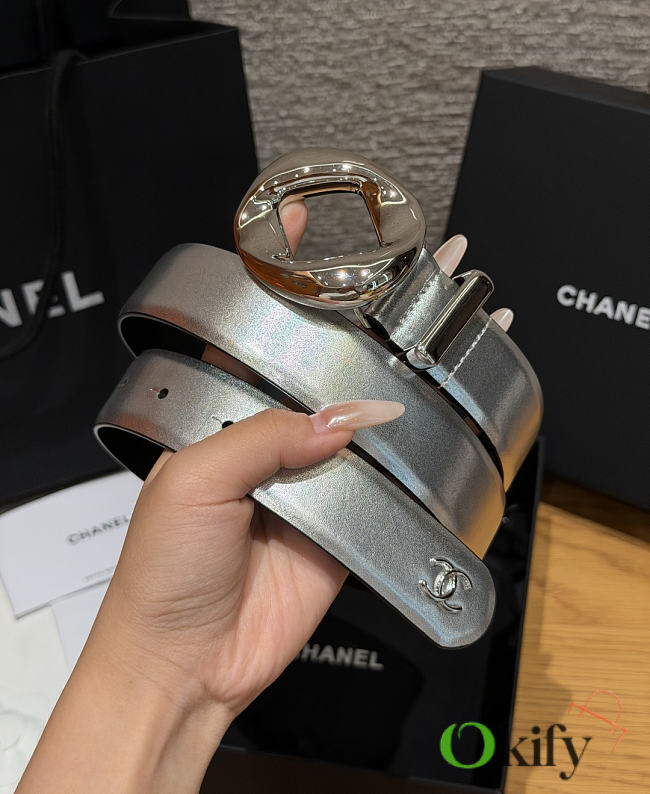 Okify CC Silver Belt 3cm  - 1