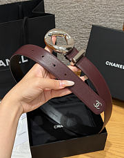 Okify CC Red Burgundy Belt 3cm  - 6