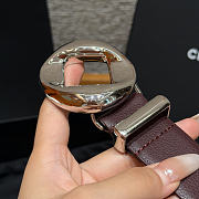 Okify CC Red Burgundy Belt 3cm  - 2