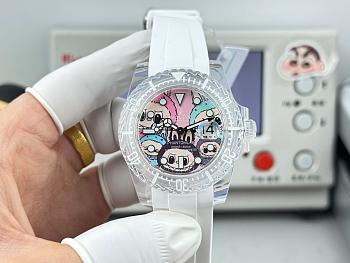 Okify Rolex x Phantomlab White Watch 40mm