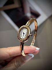 Okify Cartier Baignoire Rose Gold Watch 24.6x18.7mm - 6