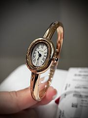 Okify Cartier Baignoire Rose Gold Watch 24.6x18.7mm - 5