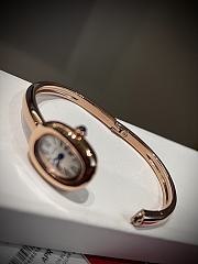 Okify Cartier Baignoire Rose Gold Watch 24.6x18.7mm - 3